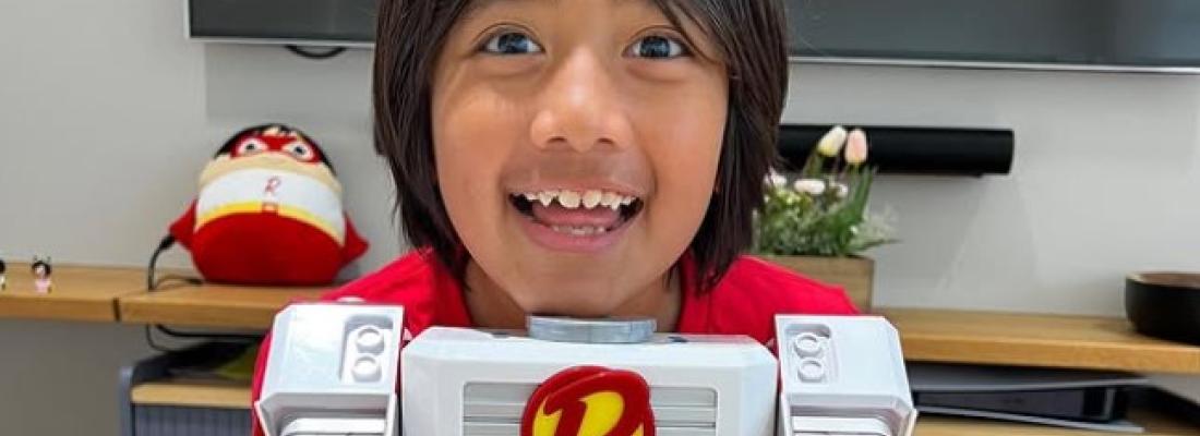 Le youtubeur Ryan Kaji, vedette de Ryan’s World. (Photo tirée du fil d’Instagram de ryansworld.)