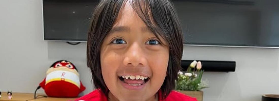 Le youtubeur Ryan Kaji, vedette de Ryan’s World. (Photo tirée du fil d’Instagram de ryansworld.)