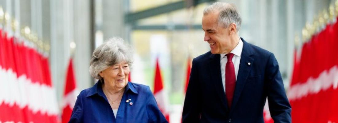 L’honorable Louise Arbour et le premier ministre Mark Carney. (Photo tirée de X.)