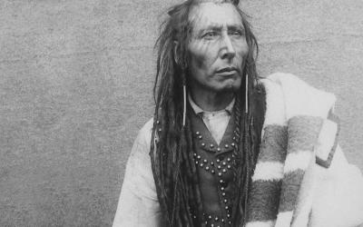Le chef Poundmaker. (Photo : gracieuseté d’O.B. Buell/Bibliothèque et Archives du Canada/C-001875) Le chef Poundmaker. (Photo : gracieuseté d’O.B. Buell/Bibliothèque et Archives du Canada/C-001875)