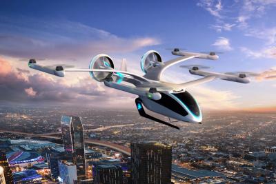 Design conceptuel d’un eVTOL (www.eveairmobility.com)