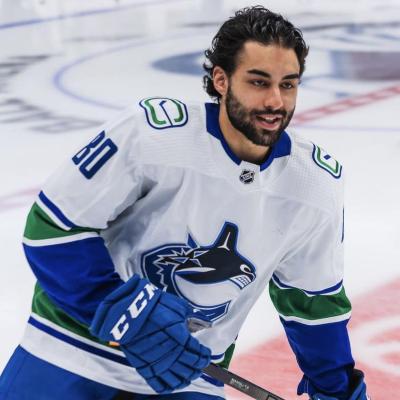 Le rêve d’enfance d’Arshdeep Bains s’est réalisé lorsqu’il a été appelé dans la LNH. (Photo : Pro Stock Hockey via Facebook.) Le rêve d’enfance d’Arshdeep Bains s’est réalisé lorsqu’il a été appelé dans la LNH. (Photo : Pro Stock Hockey via Facebook.)