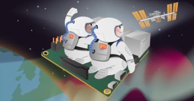 De jeunes codeurs ont été mis au défi de calculer la vitesse à laquelle la Station spatiale internationale navigue autour de la Terre. (Photo : raspberrypi.org) De jeunes codeurs ont été mis au défi de calculer la vitesse à laquelle la Station spatiale internationale navigue autour de la Terre. (Photo : raspberrypi.org)