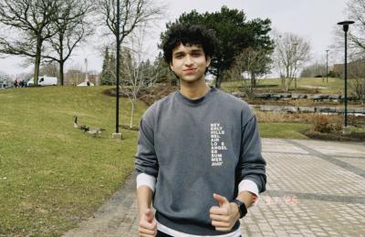 Anirudh Dabas, créateur de « Waddleloo », une application qui cartographie les bernaches du Canada à l’Université de Waterloo. (Photo tirée de X.)
