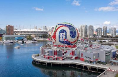 Vancouver est une des deux villes canadiennes qui accueillera des matchs de la Coupe du monde de football. (Photo publiée sur X.)