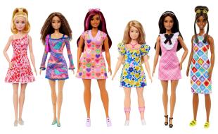 Les poupées Barbie de la collection Fashionistas.